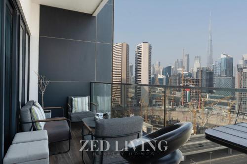 Sol Bay - Stay in style with Burj Khalifa views - Zed Living
