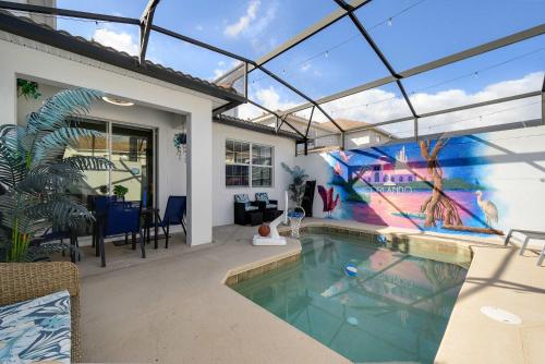 Free waterpark private heated pool near Disney photo 43