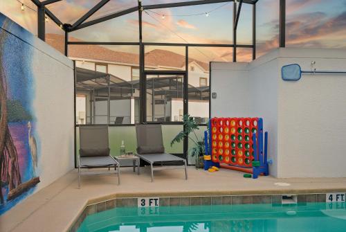 Free waterpark private heated pool near Disney photo 50