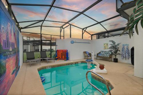 Free waterpark private heated pool near Disney photo 53