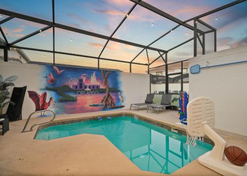 Free waterpark private heated pool near Disney photo 54