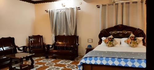 Postel nebo postele na pokoji v ubytování Estancia Tranquila's Casa de la Abuela