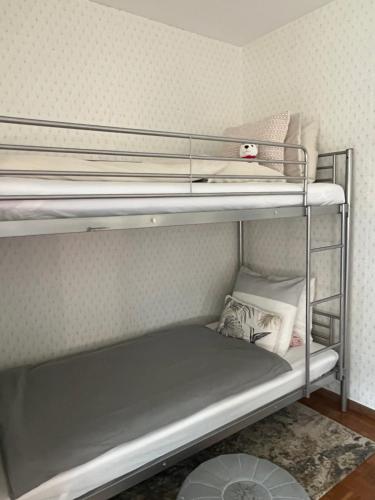 a couple of bunk beds in a room at Room with a View in Geneva