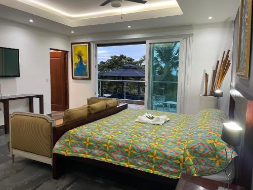 Ένα ή περισσότερα κρεβάτια σε δωμάτιο στο Lakeview Granada Hotel Boutique