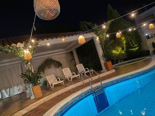 Bazén v ubytování Valle Suites, la mejor zona nebo v jeho okolí