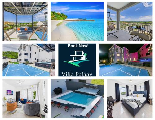 Eco-Luxe Ocean View Villa, Gated with Pickleball & Pool for 10