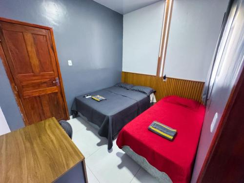 Ένα ή περισσότερα κρεβάτια σε δωμάτιο στο Santa Clara - Hotel