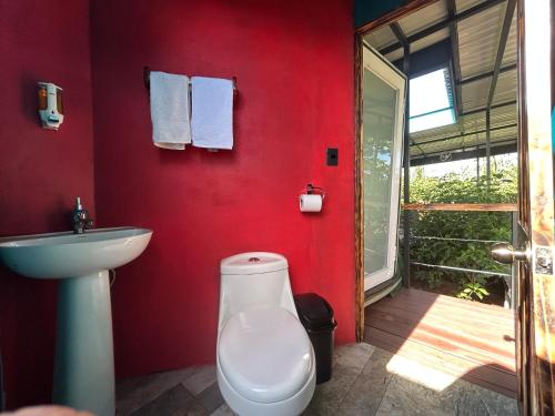 Ένα μπάνιο στο Fortuna Glamping