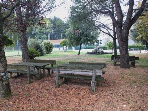 Κήπος έξω από το La casetta del cacciatore