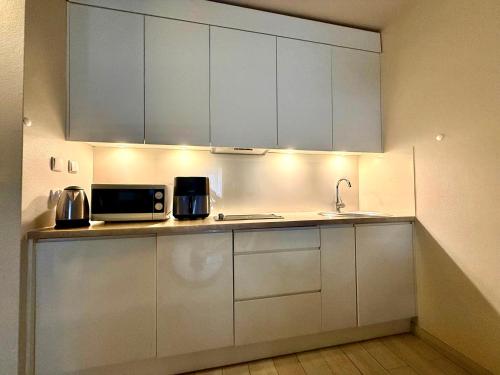 Køkken eller tekøkken på Apartament ISCHGL Czarna Góra Resort