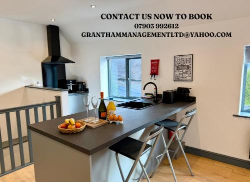 Kuchyň nebo kuchyňský kout v ubytování Malvern Retreat In The Hills, 1 Bedroom, Cradley