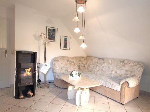 Posezení v ubytování Birkmaase 16 - Komfort FeWo im 4-Sterne-Ferienhaus Manuela DG