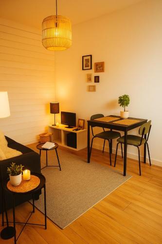 Χώρος καθιστικού στο Somptueux appartement - Besançon