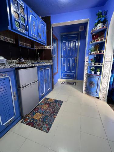 Kuchyň nebo kuchyňský kout v ubytování DAR AMRANi