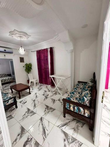 Postel nebo postele na pokoji v ubytování Villa ziari