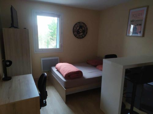 T1 cosy 2 personnes à Tours Sud