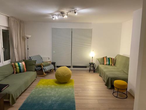 Χώρος καθιστικού στο Villa Zaubertal Linz