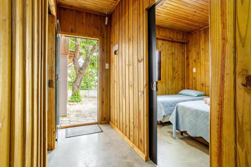 Postel nebo postele na pokoji v ubytování Custo beneficio, conforto, com ar-condicionado e Wi-Fi