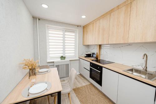 Cuina o zona de cuina de Central Modern Apartment