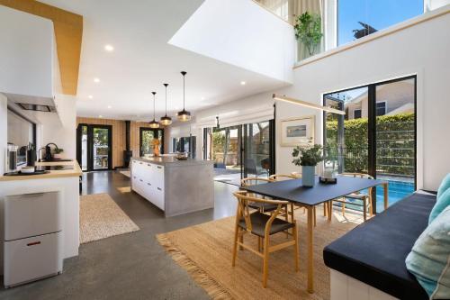 Kuchyň nebo kuchyňský kout v ubytování Limoncello - Oceanstays