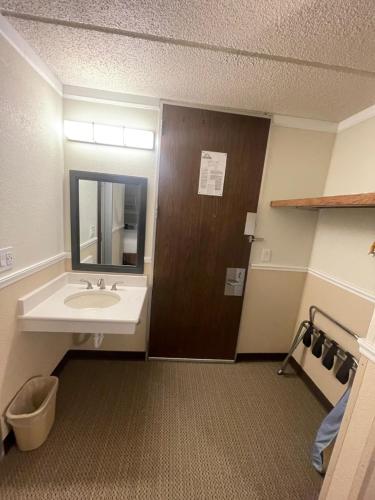 Koupelna v ubytování Rusina Inn