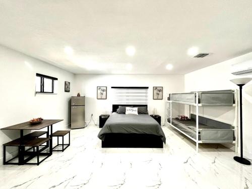 Ένα ή περισσότερα κρεβάτια σε δωμάτιο στο Lovely and Private Studio