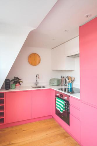 Køkken eller tekøkken på Boutique Retreat in Central Bath