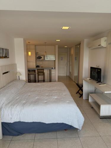 Ένα ή περισσότερα κρεβάτια σε δωμάτιο στο Loft Puerto Amarras