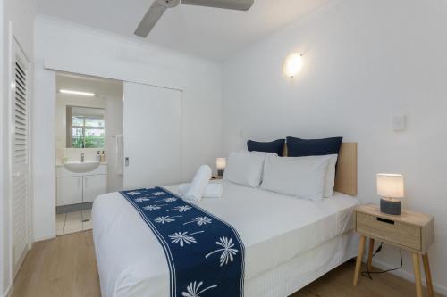 Ένα ή περισσότερα κρεβάτια σε δωμάτιο στο Apartment 2 @ Ocean Palms Apartments