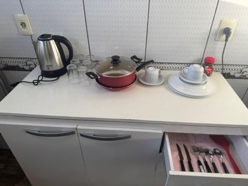 Una cocina o zona de cocina en Central Urbano CDE