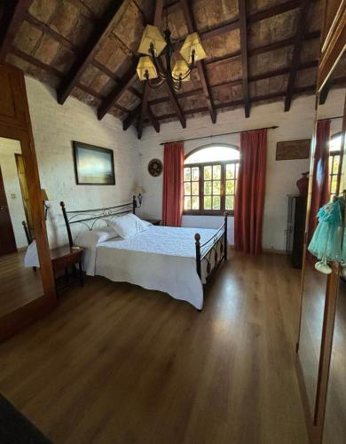 En eller flere senge i et værelse på Hermosa Casa en Punta del Este