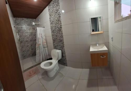 Koupelna v ubytování Suítes Vila das Ondas Búzios