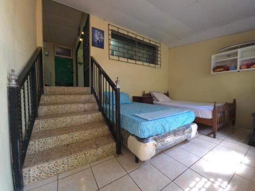 Postel nebo postele na pokoji v ubytování Beautiful and comfortable house