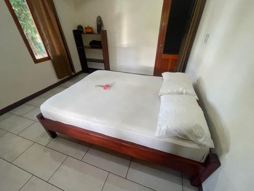 Ένα ή περισσότερα κρεβάτια σε δωμάτιο στο Posada Don Javier Mendoza