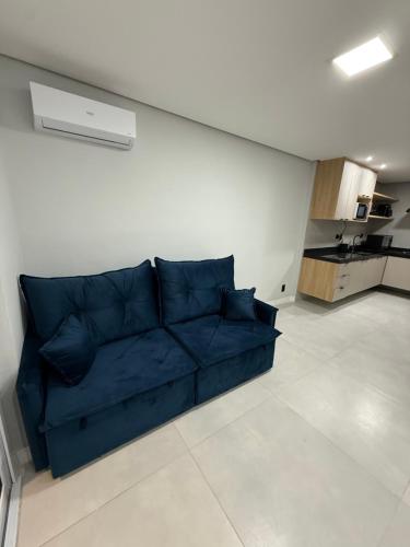 Ein Sitzbereich in der Unterkunft Priority Praia Grande