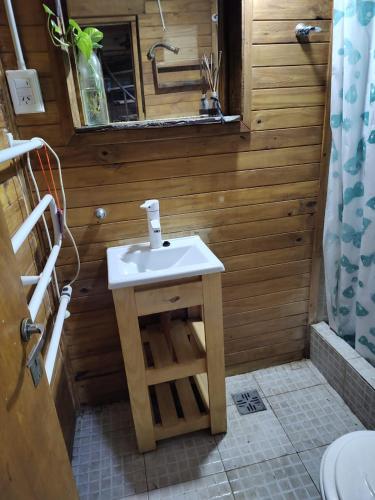 Ένα μπάνιο στο Cabaña Susana