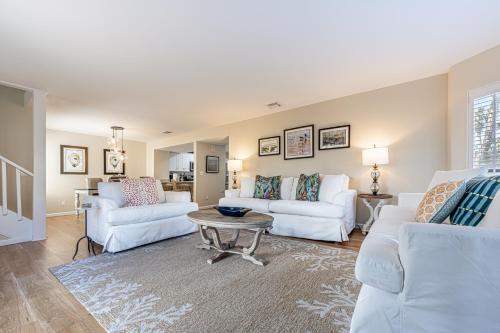 Posezení v ubytování Fairways 287