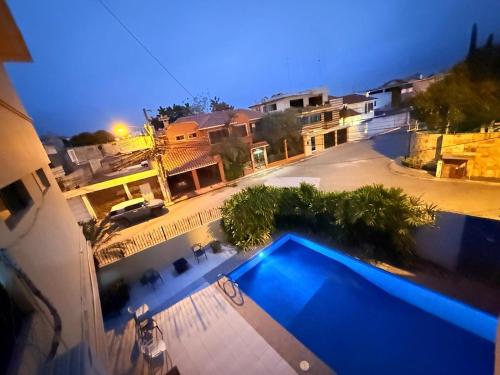 Bazén v ubytování Moderno Apartamento Familiar en Zona Exclusiva - 2 habitaciones nebo v jeho okolí