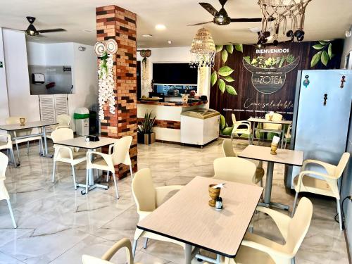 Nhà bếp/bếp nhỏ tại Hotel Roma Urabá