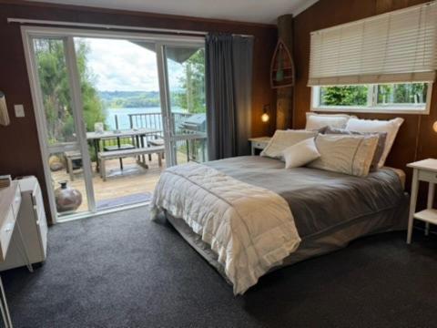 Postel nebo postele na pokoji v ubytování Rose House