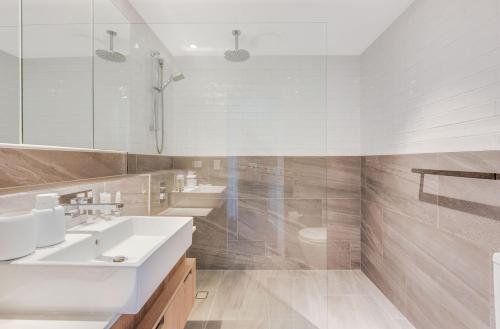 Koupelna v ubytování Escape 202