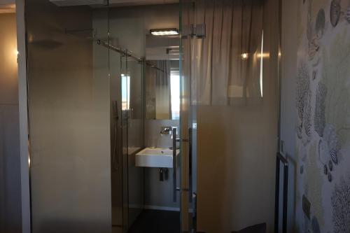 A bathroom at Casa Matilda