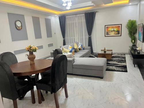 Χώρος καθιστικού στο Jolitha homes