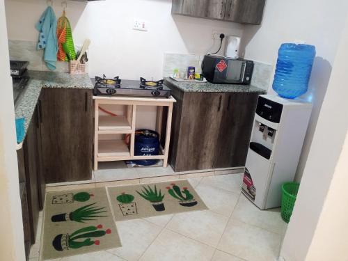 Η κουζίνα ή μικρή κουζίνα στο preene comfort