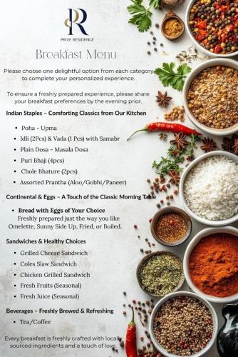 Đồ ăn tại/gần biệt thự