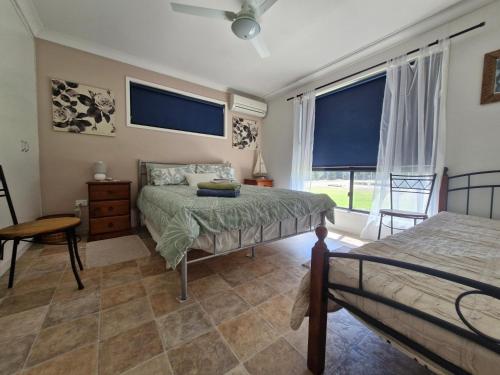 Postel nebo postele na pokoji v ubytování Beulah Retreat