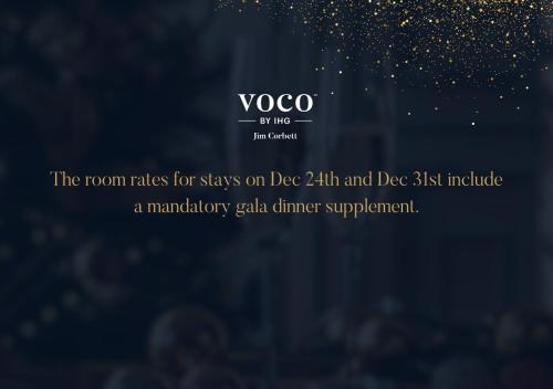 Certifikát, hodnocení, plakát nebo jiný dokument vystavený v ubytování voco Jim Corbett by IHG