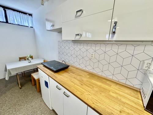 Nhà bếp/bếp nhỏ tại Pension Lenka 2