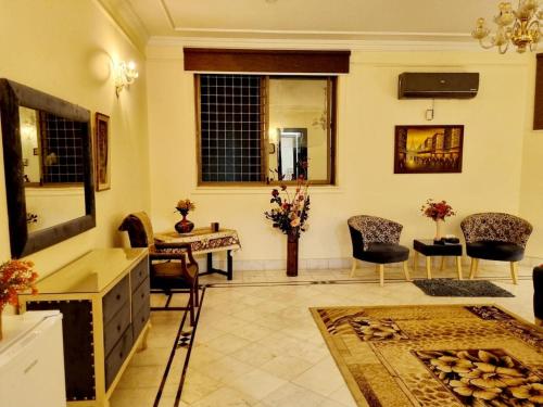 Posezení v ubytování Aazaan's Paradise