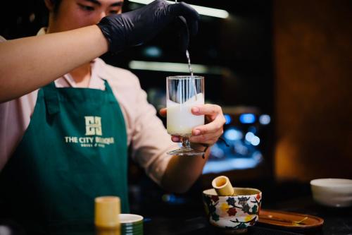 Nápoje v ubytování The City Boutique Hotel